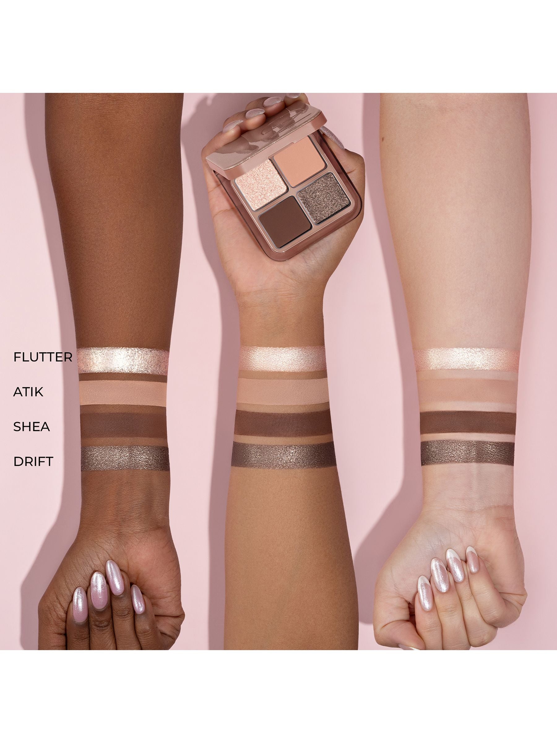 Natasha Denona Nude Luxe Glam compact eyeshadow palette - British product