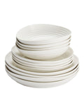 Sophie Conran white coupe 12-piece dinner set, imported from the UK