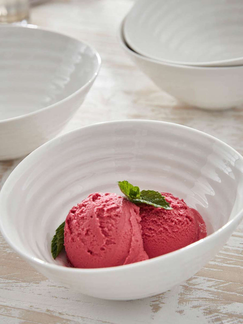 Sophie Conran white porcelain sorbet dishes set of 4, UK version