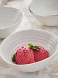 Sophie Conran white porcelain sorbet dishes set of 4, UK version