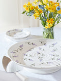 Sophie Conran Lavandula white tea plates set of 4 (British brand)