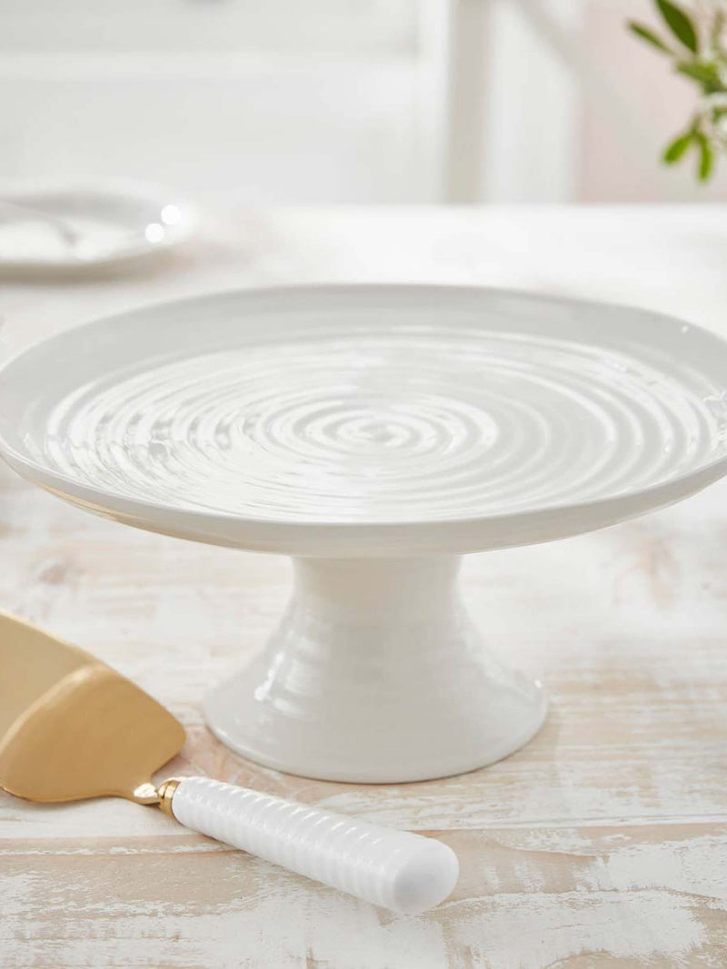 Sophie Conran porcelain footed cake plate 24.5cm - British product