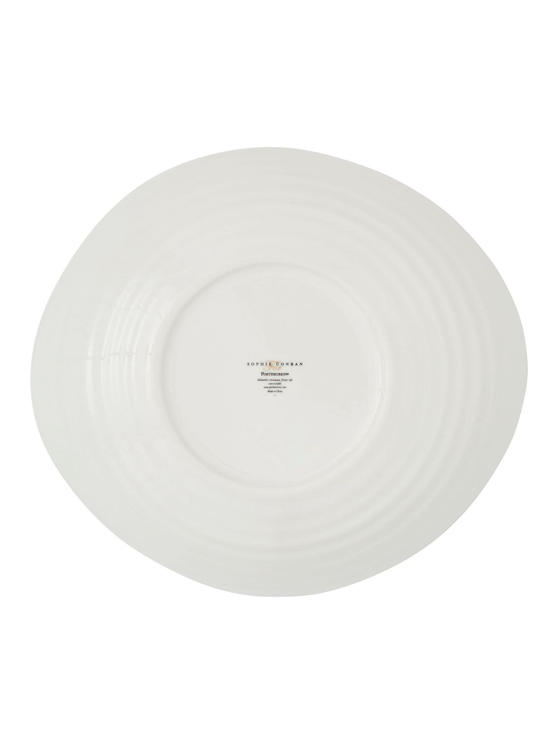 Sophie Conran Lavandula white pasta bowls set of 4, imported from the UK