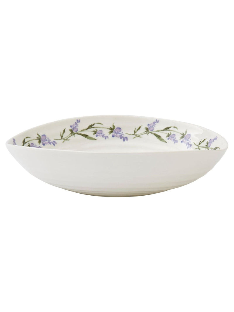 Sophie Conran Lavandula white pasta bowls set of 4, imported from the UK