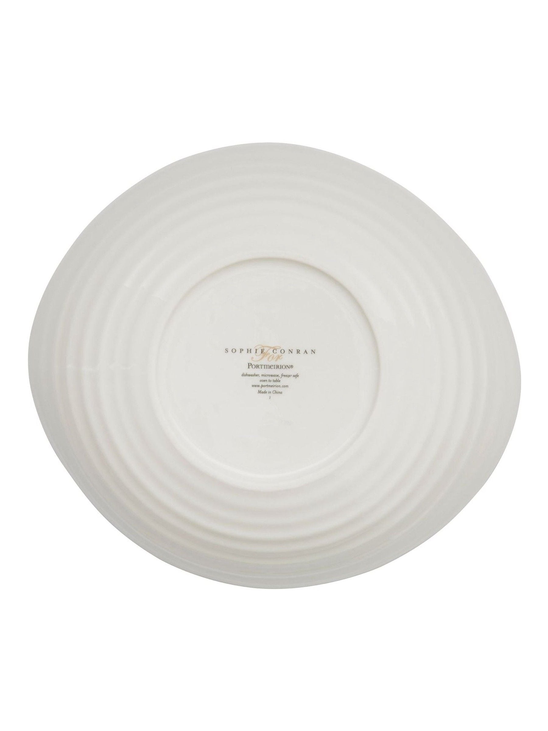 Sophie Conran white porcelain pasta bowls set of 4, imported from the UK