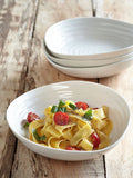 Sophie Conran white porcelain pasta bowls set of 4, imported from the UK