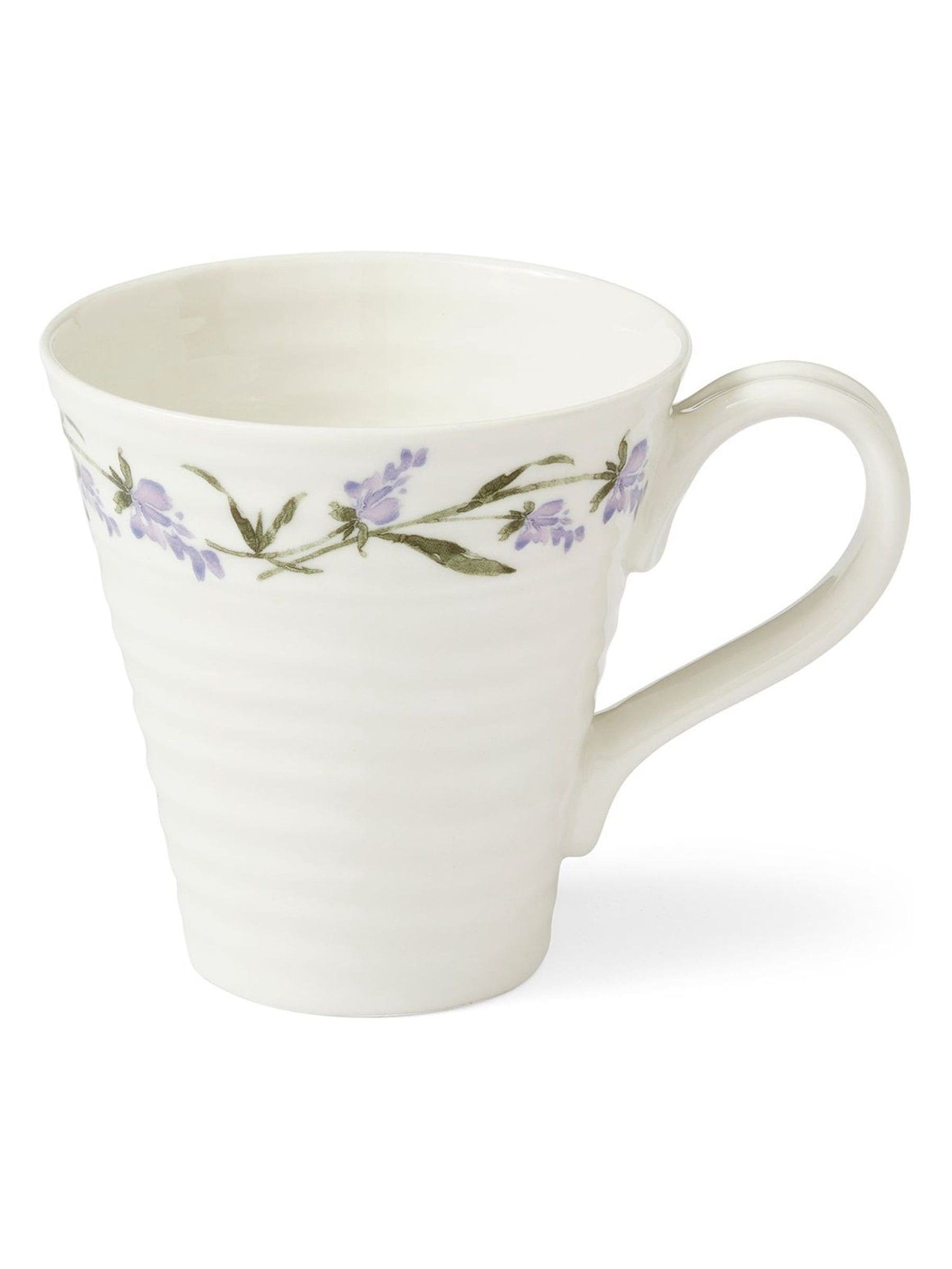 Sophie Conran white lavandula mugs set of 2, UK version