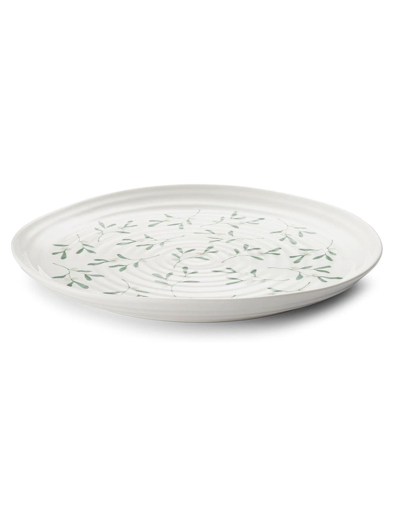 Sophie Conran White Mistletoe round platter 31cm (British brand)