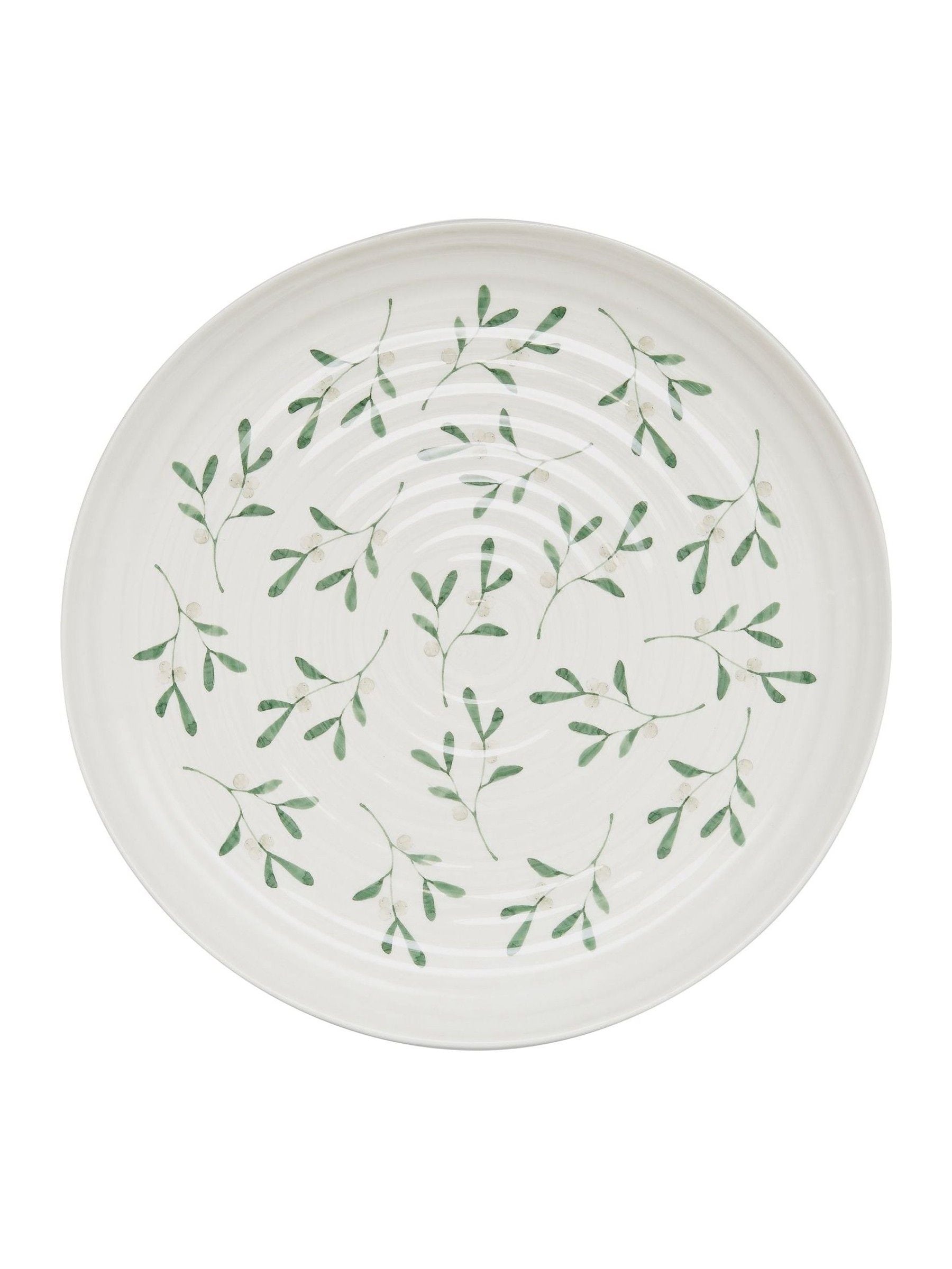 Sophie Conran White Mistletoe round platter 31cm (British brand)