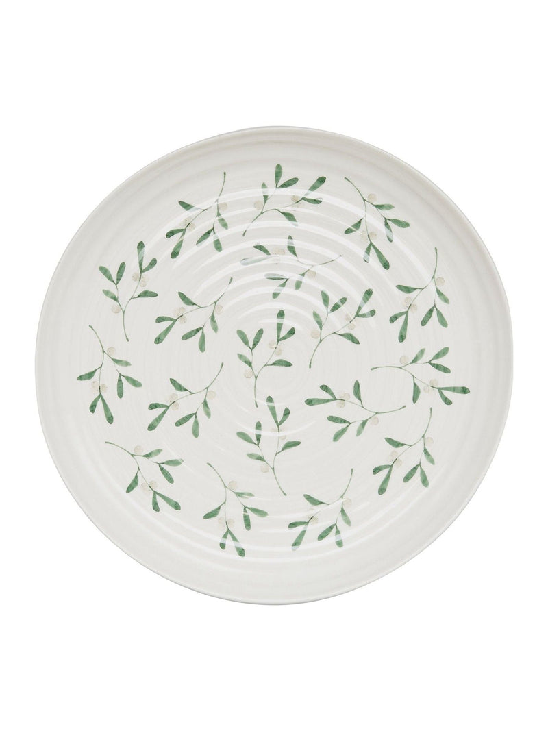 Sophie Conran White Mistletoe round platter 31cm (British brand)