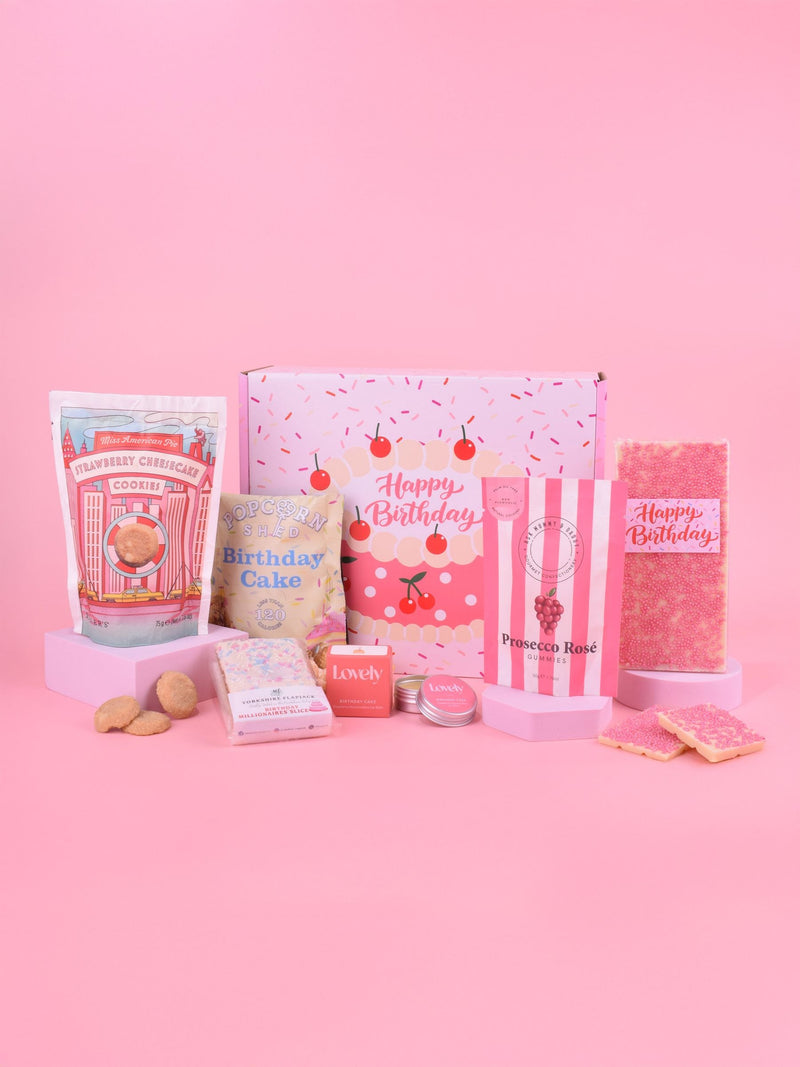 Spicers of Hythe birthday gift set with gourmet treats (British brand)