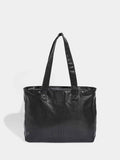 adidas Originals black metallic shopper bag 22L, UK version