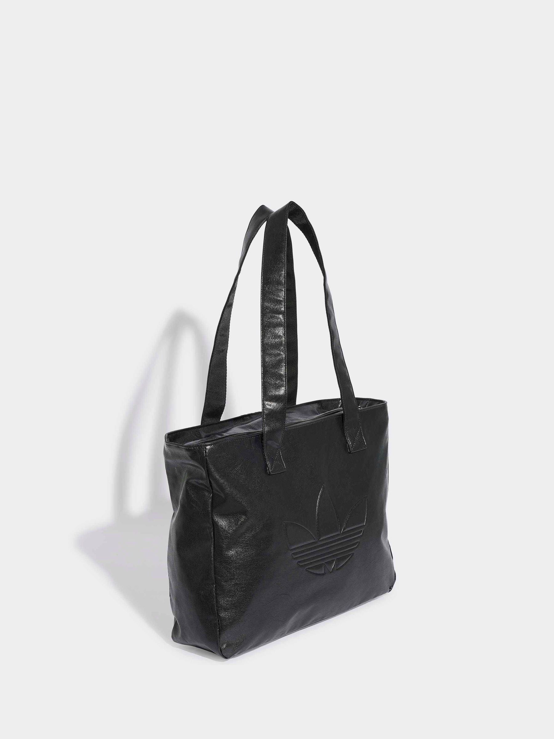 adidas Originals black metallic shopper bag 22L, UK version
