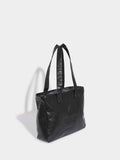 adidas Originals black metallic shopper bag 22L, UK version