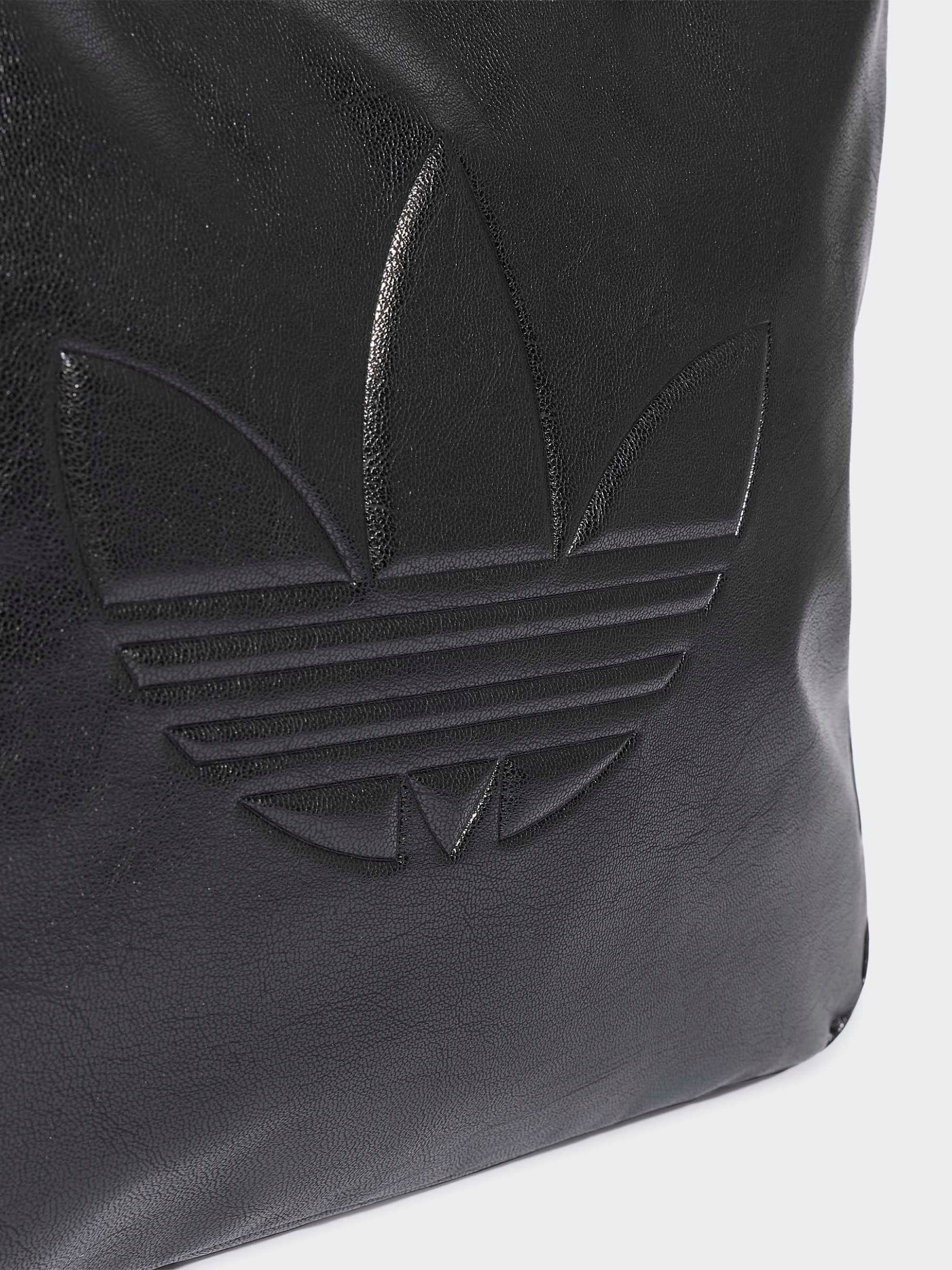 adidas Originals black metallic shopper bag 22L, UK version