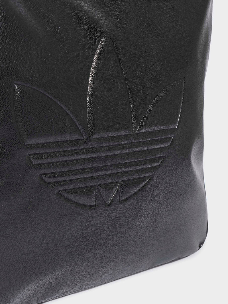 adidas Originals black metallic shopper bag 22L, UK version