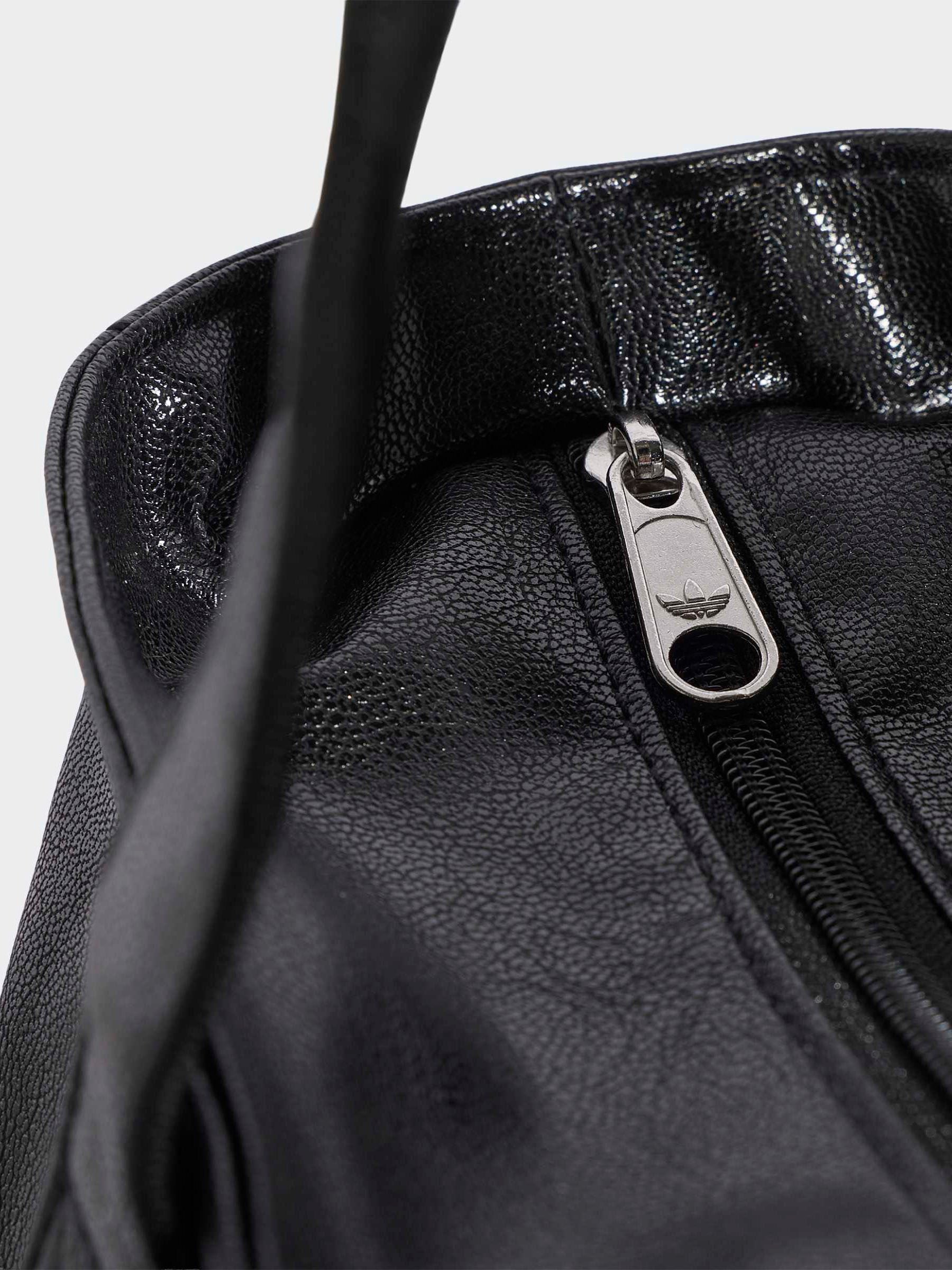 adidas Originals black metallic shopper bag 22L, UK version