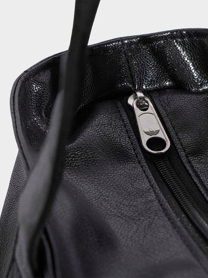 adidas Originals black metallic shopper bag 22L, UK version