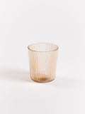Paveau Set of 6 Green Cable Ribbed Water Glasses