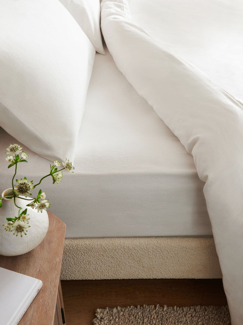 Dark Green Brushed Cotton Supersoft Deep Fitted Bed Sheet