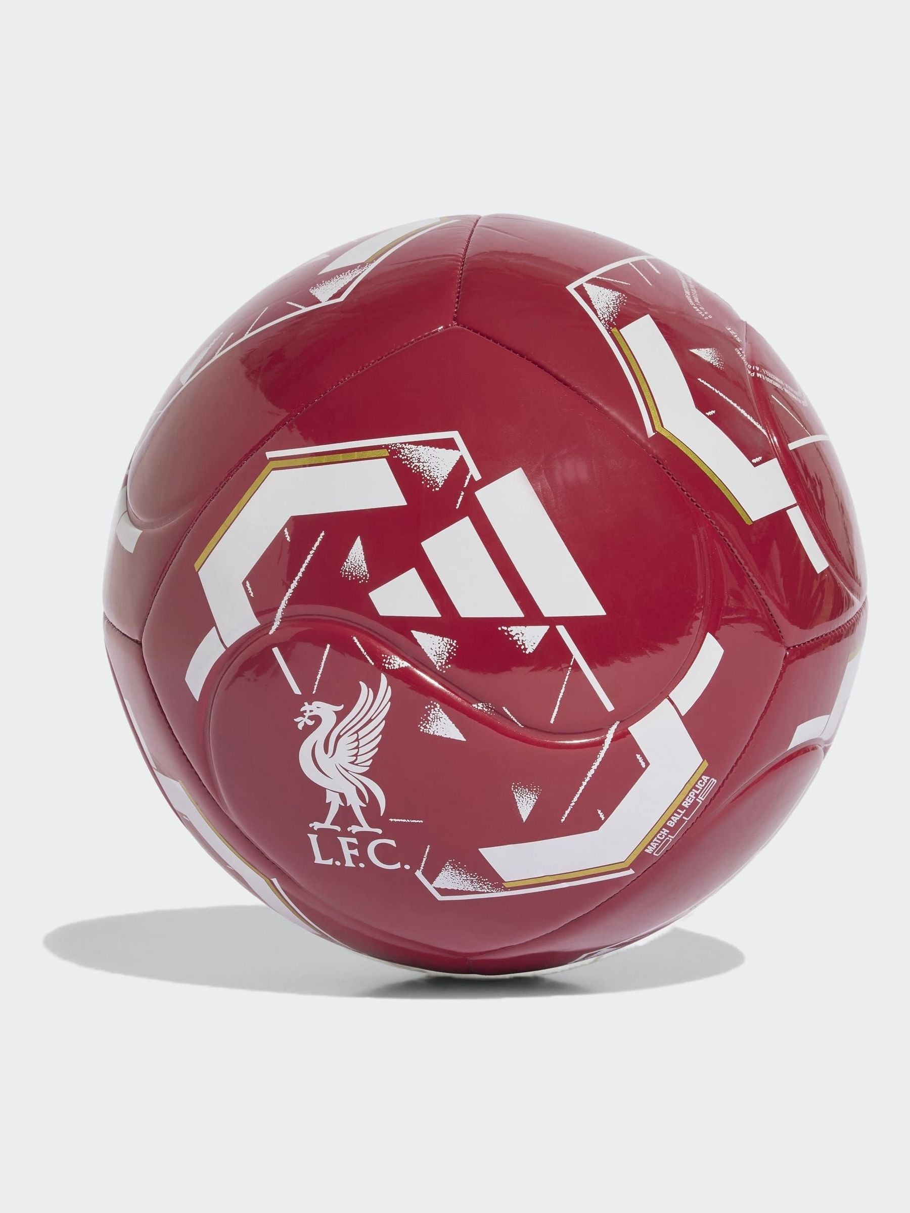 adidas red Liverpool FC Home Club Ball (British brand)