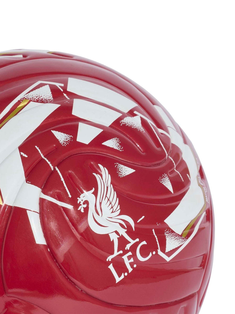 adidas Liverpool FC home mini ball in red, UK version