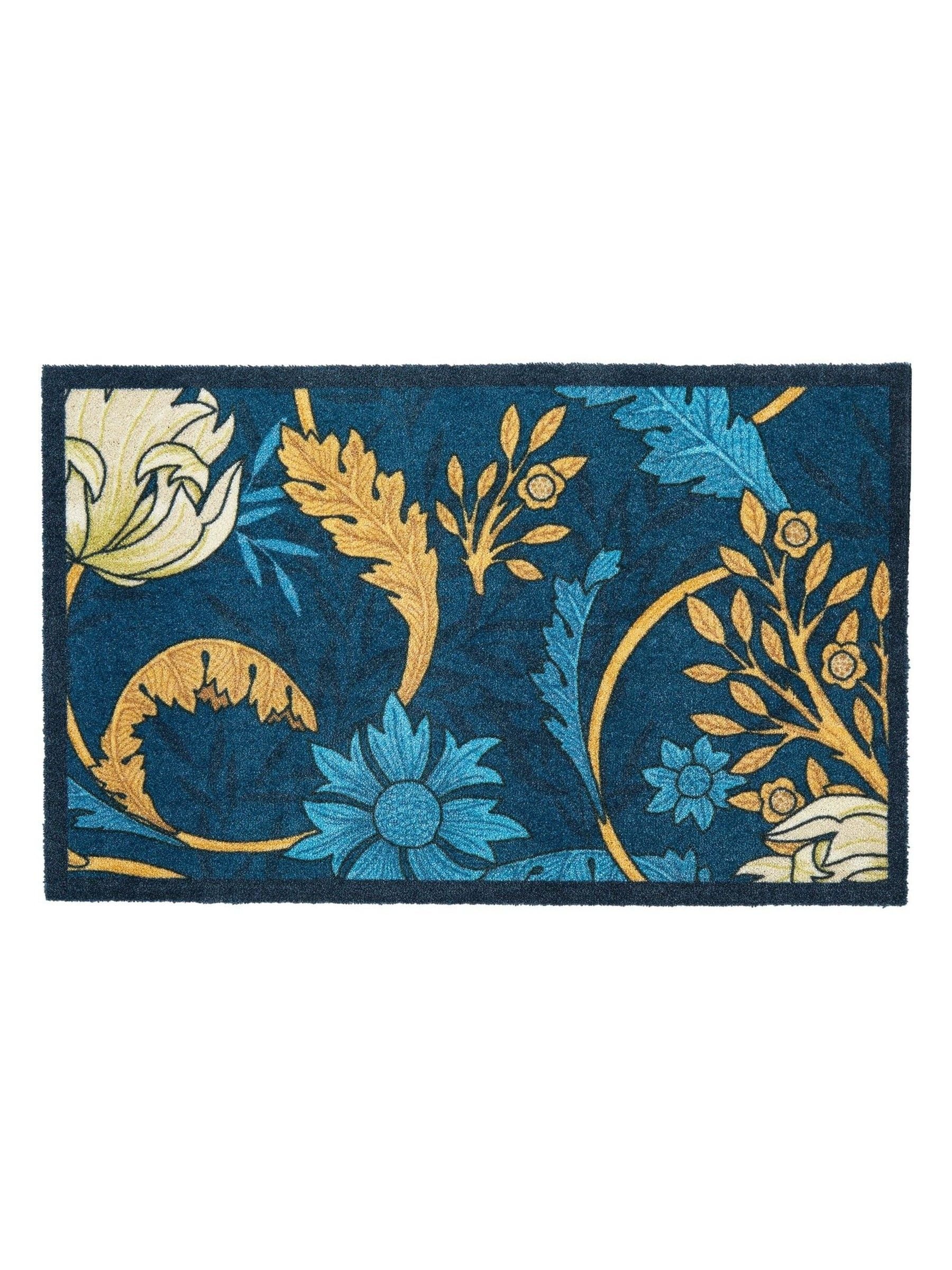 Artsy Mats blue William Morris doormat 80x50 cm, UK version