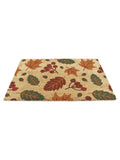 Artsy Mats brown autumn leaves doormat 60x40cm (British brand)