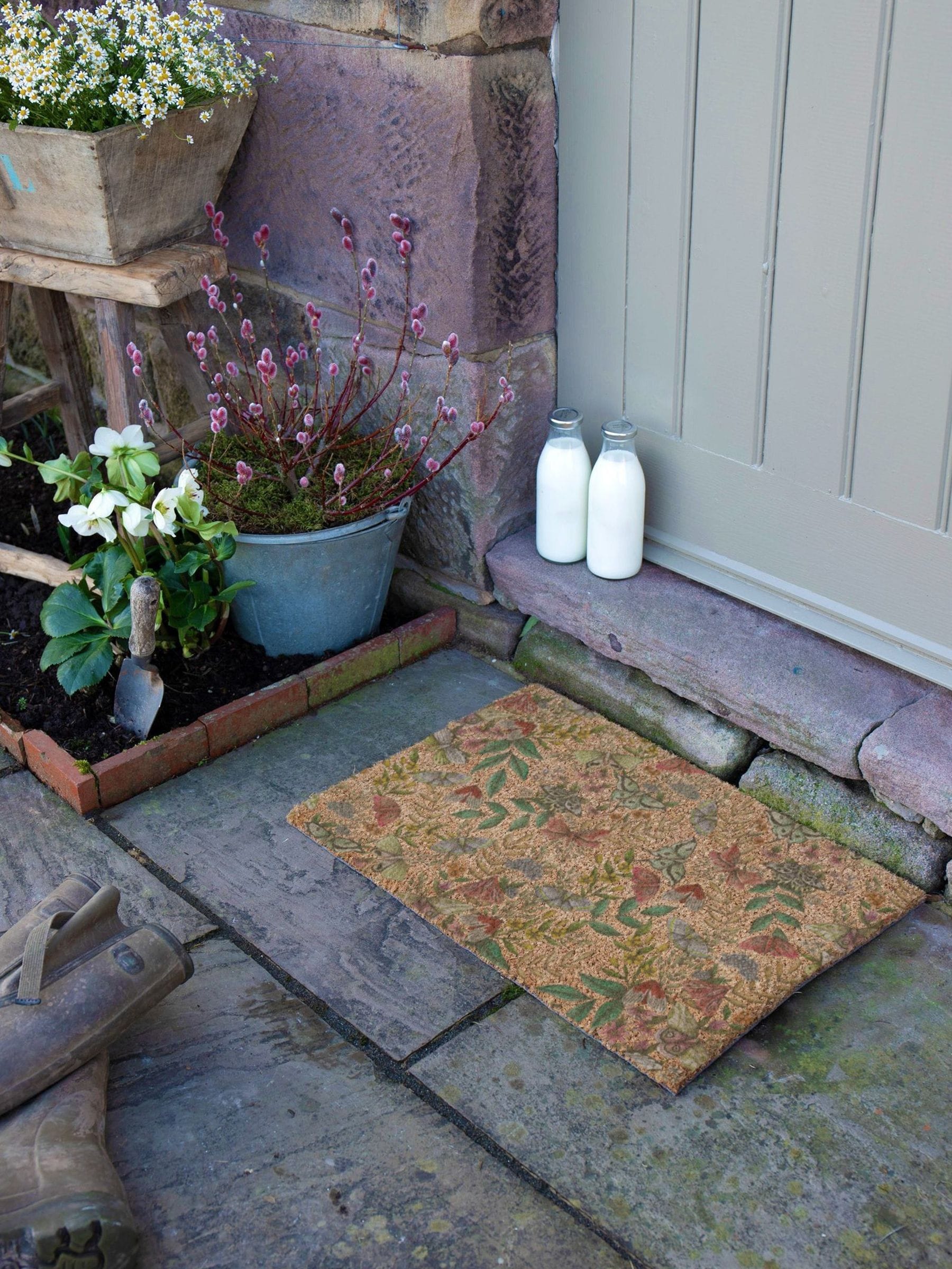 Artsy Mats Midnight Garden doormat 60x40cm (British brand)