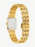 D.LOUISE gold tone classic linked watch 28mm (British brand)