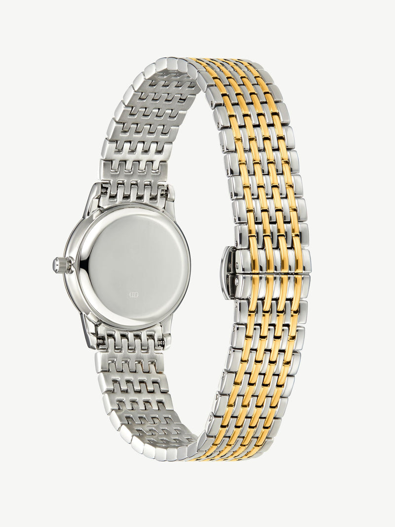 D.LOUISE gold tone watch with bi-metal design - British product