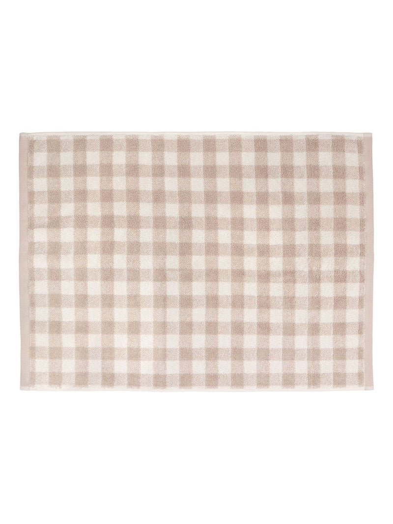 Yard Barton Check cotton bath mat, (British brand)