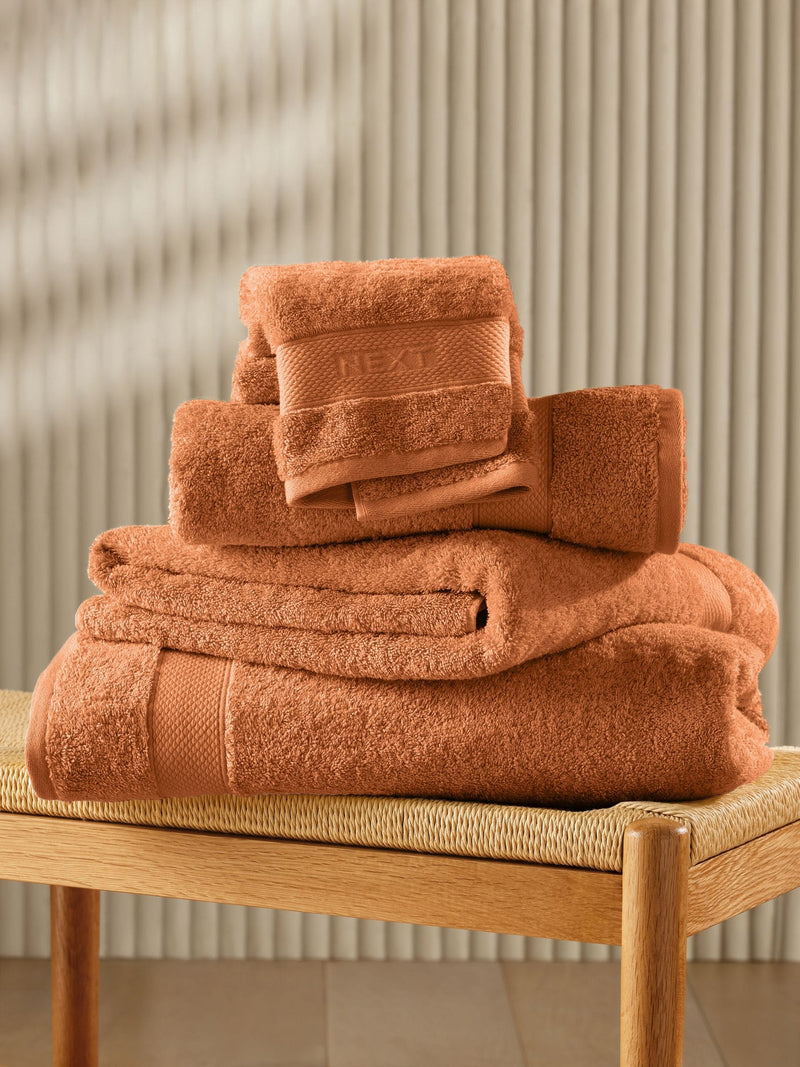 Orange Egyptian Cotton Towel