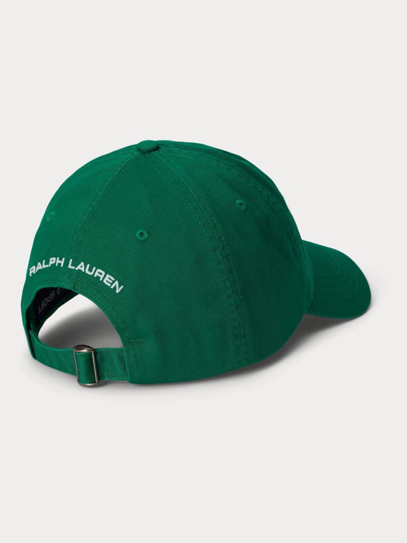 Polo Ralph Lauren green sport twill cap - British product