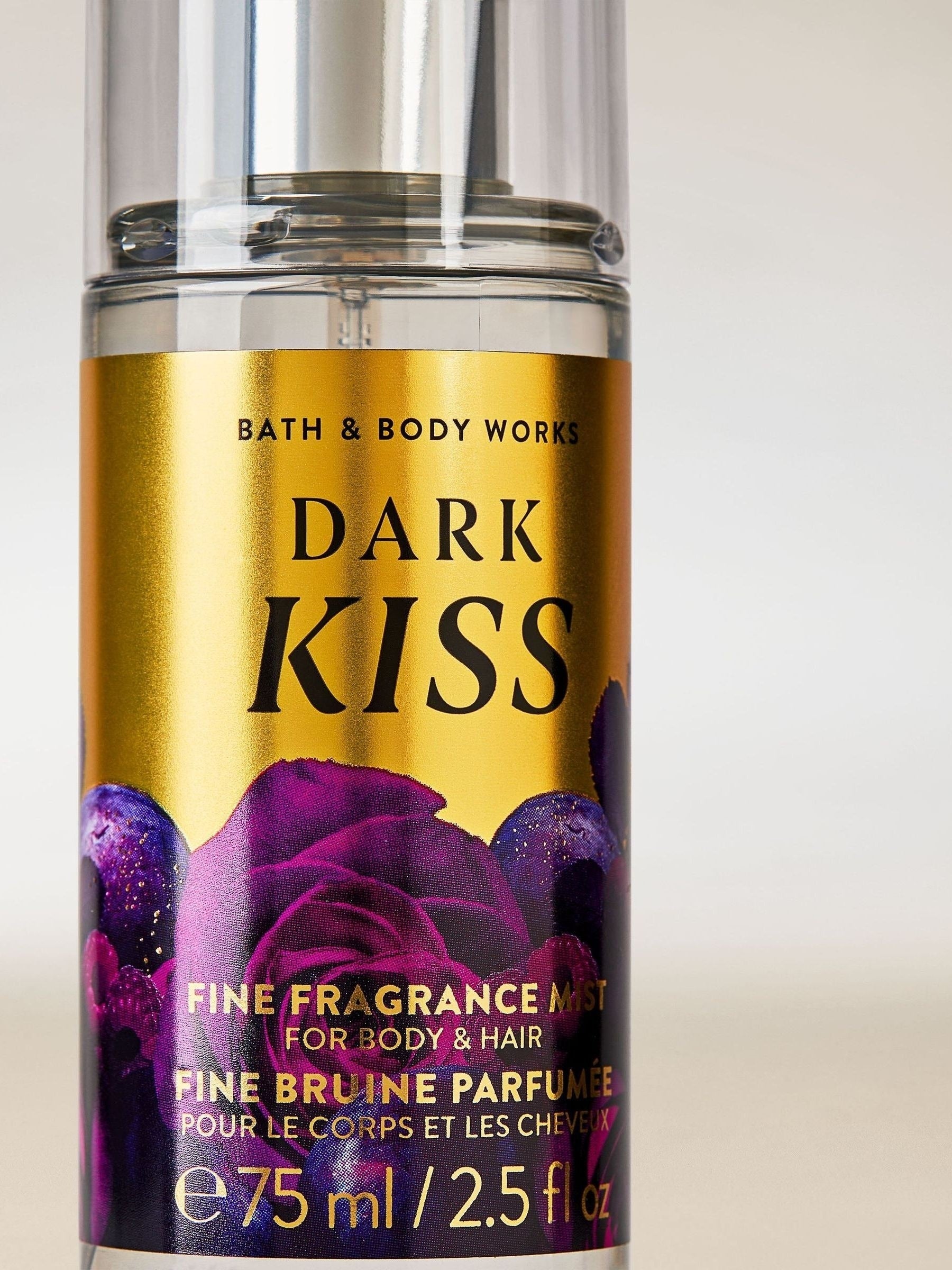 Bath & Body Works Dark Kiss fine fragrance mist 75ml, UK version