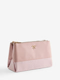 Faux Leather Foldable Make-Up Bag