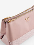 Faux Leather Foldable Make-Up Bag