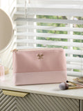 Faux Leather Foldable Make-Up Bag