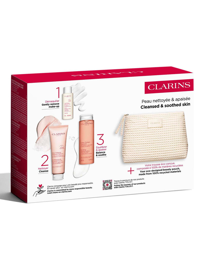 Clarins My Cleansing Essentials sensitive skin set, UK version