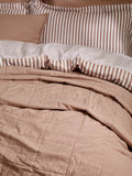 Yard Cotta Hebden stonewashed cotton bedspread, UK version