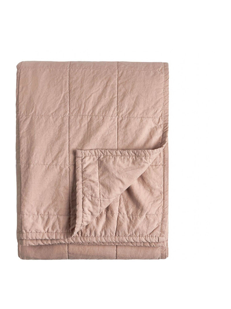 Yard Cotta Hebden stonewashed cotton bedspread, UK version