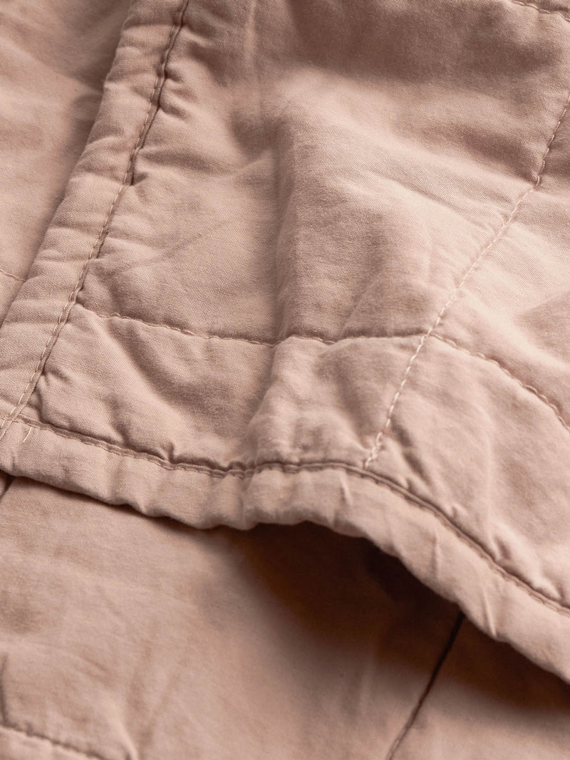 Yard Cotta Hebden stonewashed cotton bedspread, UK version