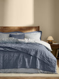 Yard Denim Hebden Stonewashed Cotton Bedspread