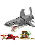 LEGO Creator 3-in-1 Fierce Shark building toy set, imported from the UK