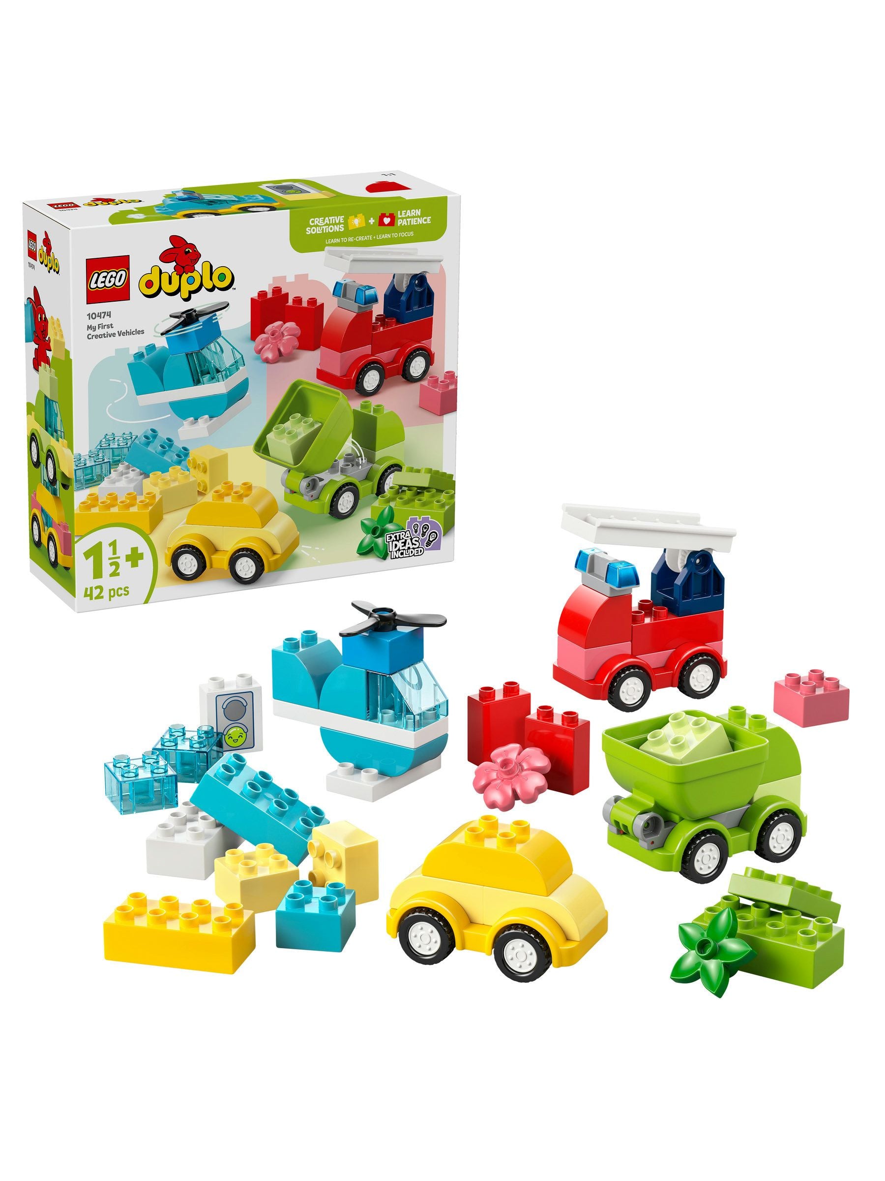 LEGO DUPLO Creative Vehicles 10474 toddler toy (British brand)