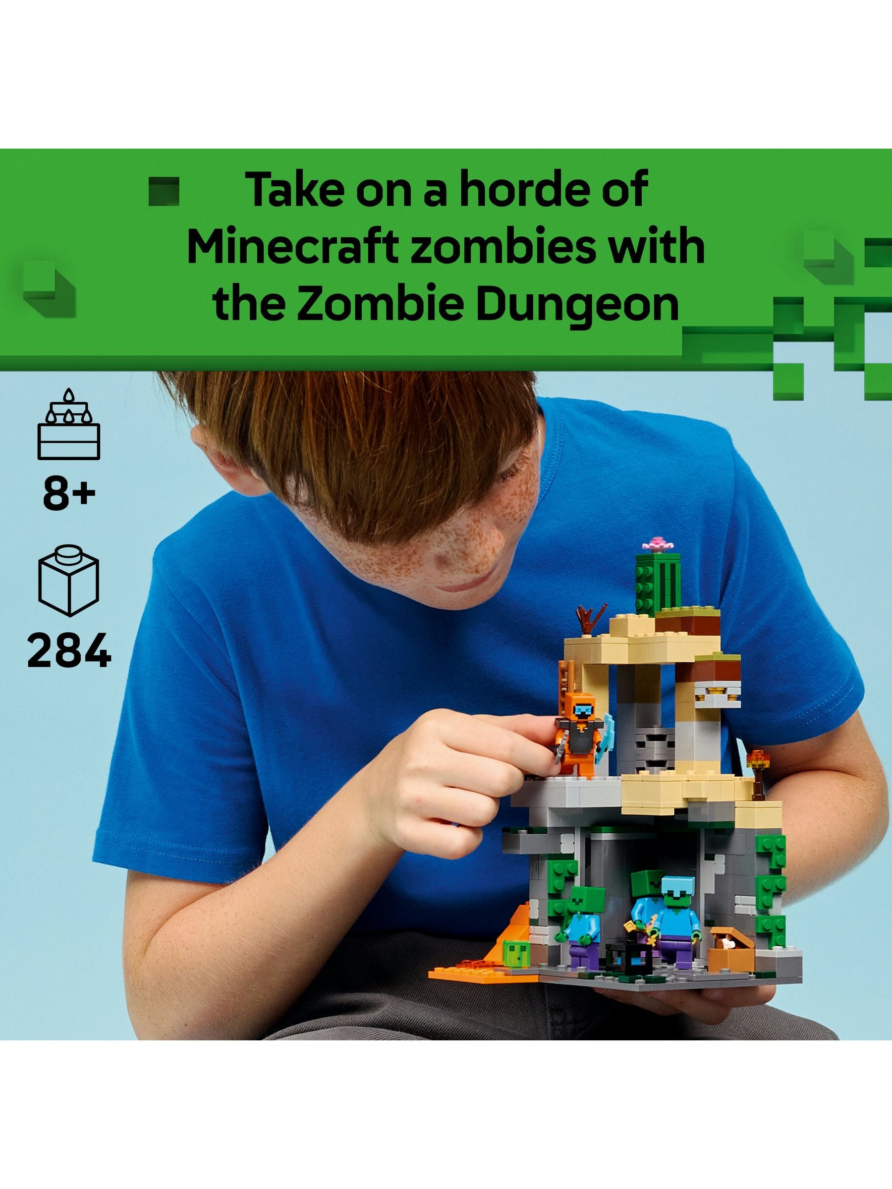 LEGO Minecraft Zombie Dungeon 21587 - British product