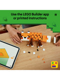 LEGO Minecraft Fox posable building toy figure, UK version