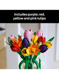 LEGO Botanicals tulip bouquet building set, imported from the UK