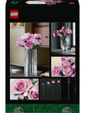 LEGO Botanicals Pink Roses building set 10374, imported from the UK
