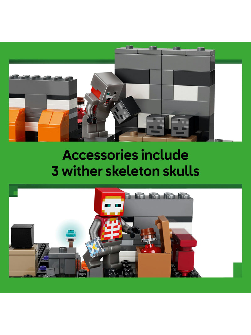 LEGO Minecraft building set Wither Battle 304-piece (British brand)